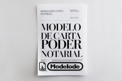 Modelo de carta poder notarial en Word