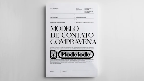 Modelo de contrato de compraventa en Word