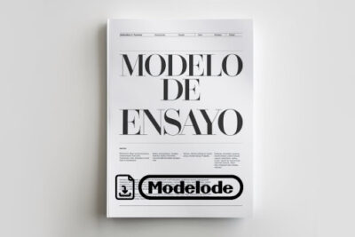 Modelo de ensayo en Word