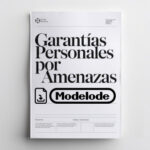 Modelo de garantías personales por amenazas en Word [Perú]