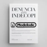 Modelo denuncia ante INDECOPI en Word [Perú]