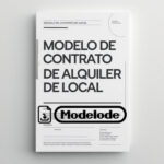 Modelo de contrato de alquiler de local en Word [Perú]