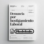 Modelo de denuncia por hostigamiento laboral en Word [Perú]