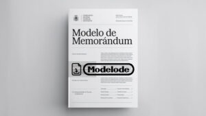 Modelo de memorándum en Word