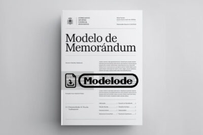 Modelo de memorándum en Word