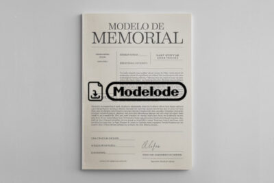 Modelo de memorial