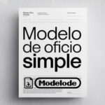 Modelo de oficio simple en Word [Perú]