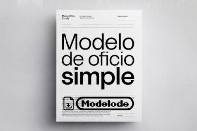 Modelo de oficio simple