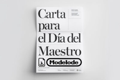 Modelo de carta para el Día del Maestro en Word