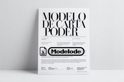 Modelo de carta poder en Word