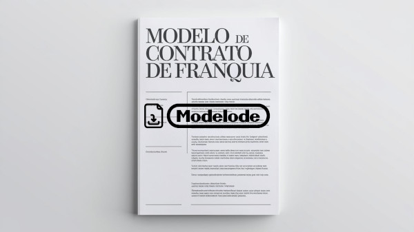 Modelo de contrato de franquicia en Word