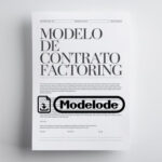 Modelo de contrato factoring en Word [Perú]