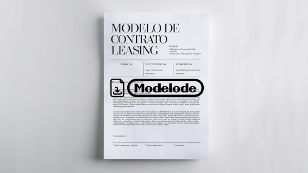 Modelo de contrato leasing en Word