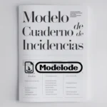 Modelo de cuaderno de incidencias en Word [Perú]