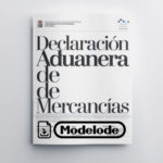 Modelo de declaración aduanera de mercancías en Word [Perú]