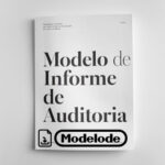 Modelo de informe de auditoría en Word [Perú]