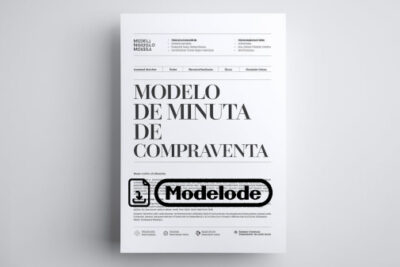 Modelo de minuta de compraventa en Word