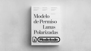 Modelo de permiso de lunas polarizadas en Word