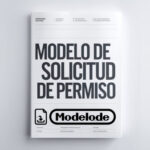 Modelo de solicitud de permiso en Word [Perú]