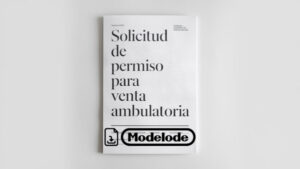 Modelo de solicitud de permiso para venta ambulatoria en Word