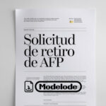 Modelo de solicitud de retiro de AFP en Word [Perú]