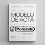 Modelo de acta en Word [Perú]