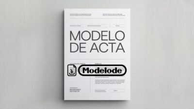 Modelo de acta