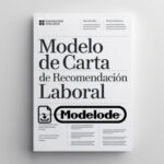 Modelo de carta de recomendación laboral en Word [Perú]