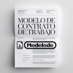 Modelo de contrato de trabajo en Word [Perú]