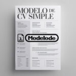 Modelo de CV simple en Word [Perú]