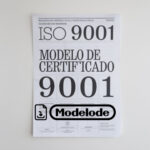 Modelo de certificado ISO 9001 en Word [Perú]