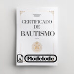 Modelo de certificado de bautismo en Word [Perú]