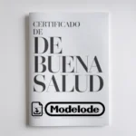 Modelo de certificado de buena salud en Word [Perú]