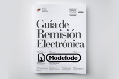 Modelo de guía de remisión electrónica en Word