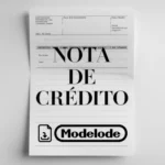 Modelo de nota de crédito en Word [Perú]