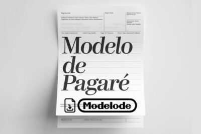 Modelo de pagaré en Word