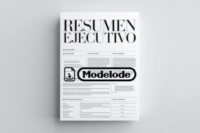 Modelo de resumen ejecutivo en Word