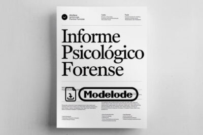 Modelo de informe psicológico forense en Word